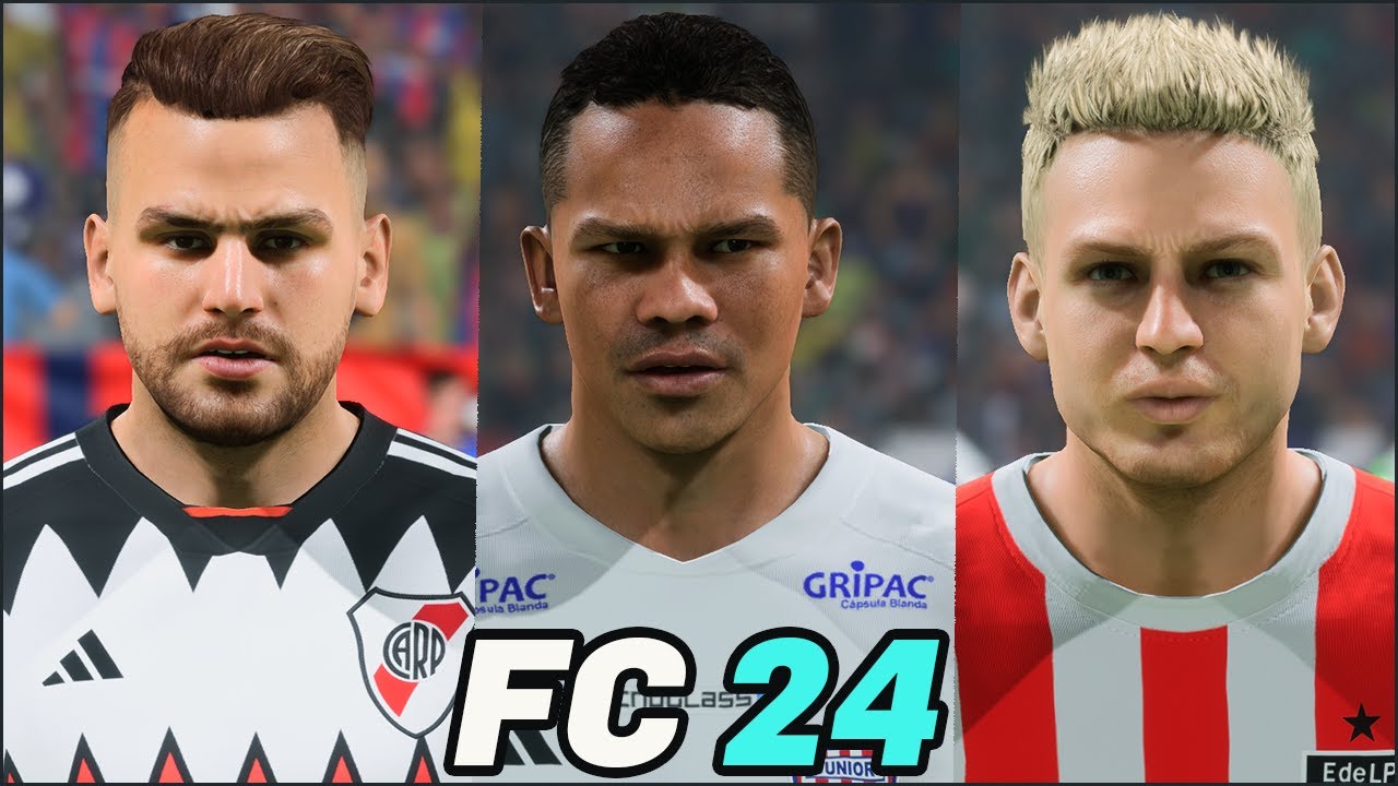 FC 24 | ALL CONMEBOL LIBERTADORES PLAYERS REAL FACES