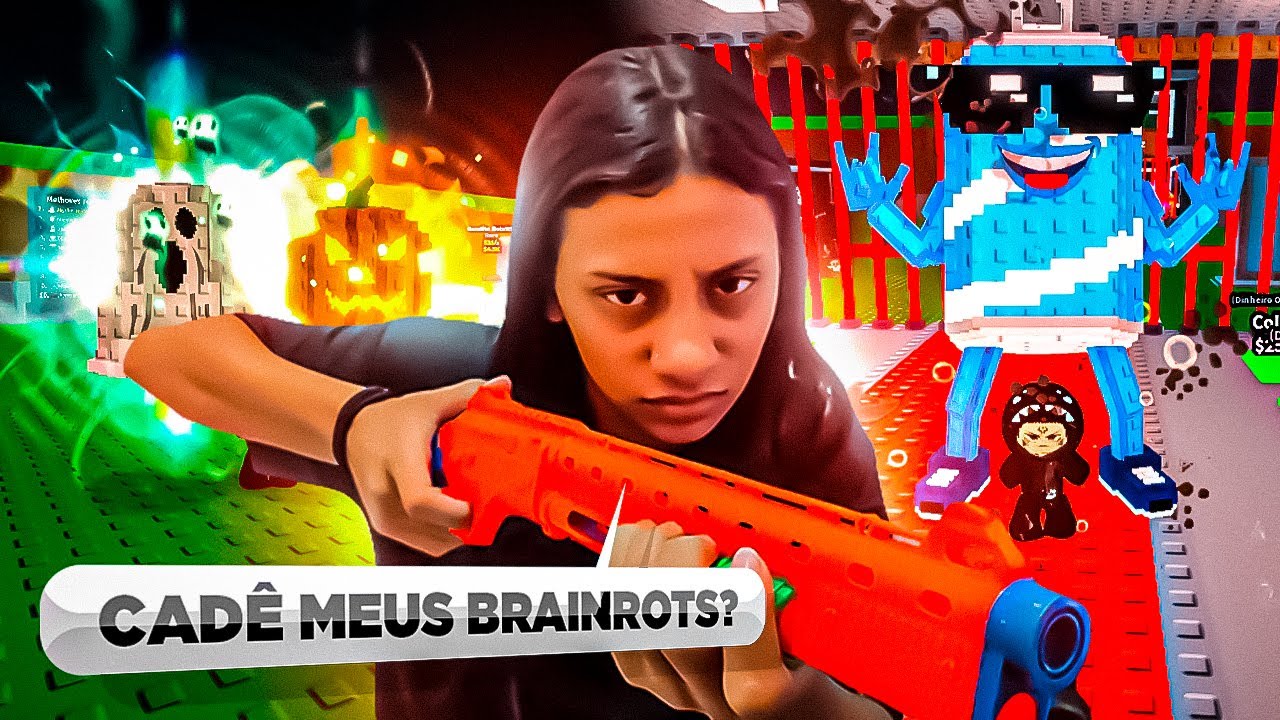 🔥 FIZ MINHA IRM&Atilde; CHORAR MUITO ESCONDENDO TODOS OS BRAINROTS SECRETOS DELA NA FRENTE DA MINHA M&Atilde;E 😢