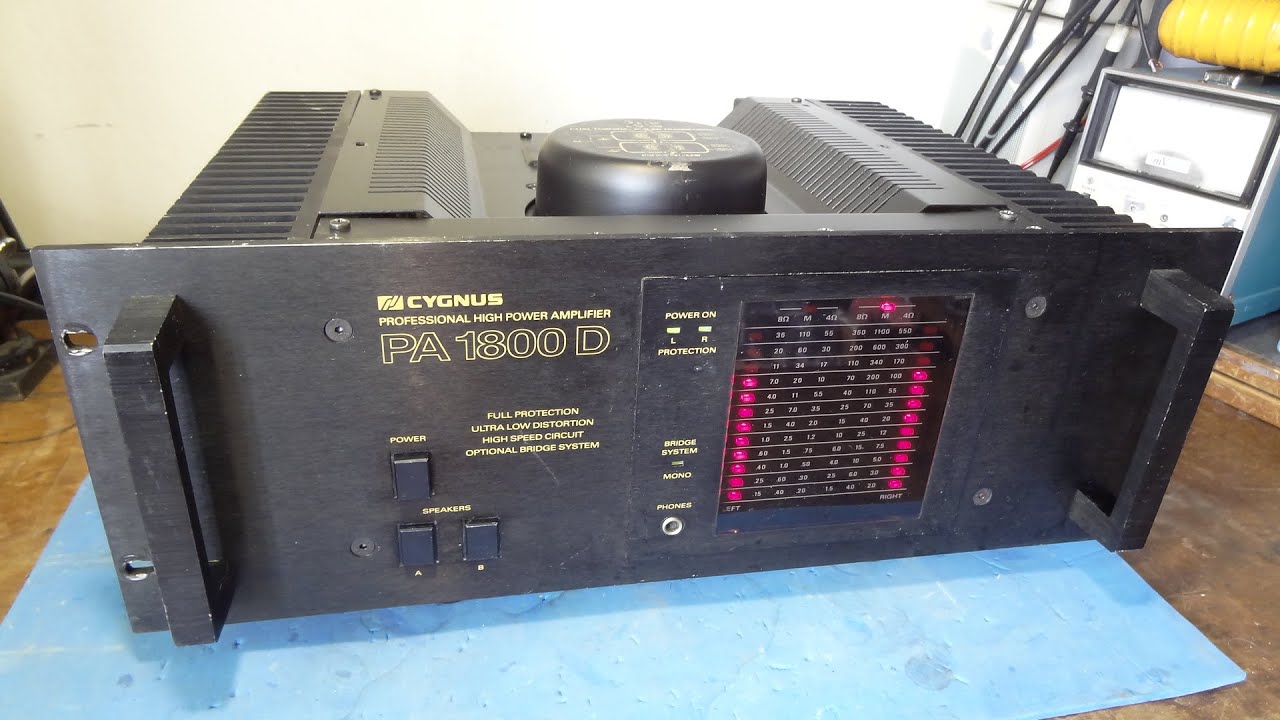 15 - CYGNUS PA 1800 AMPLIFICADOR DE POTENCIA QUALIDADE DAS INFORMAÇÕES DO MANUAL PA1800