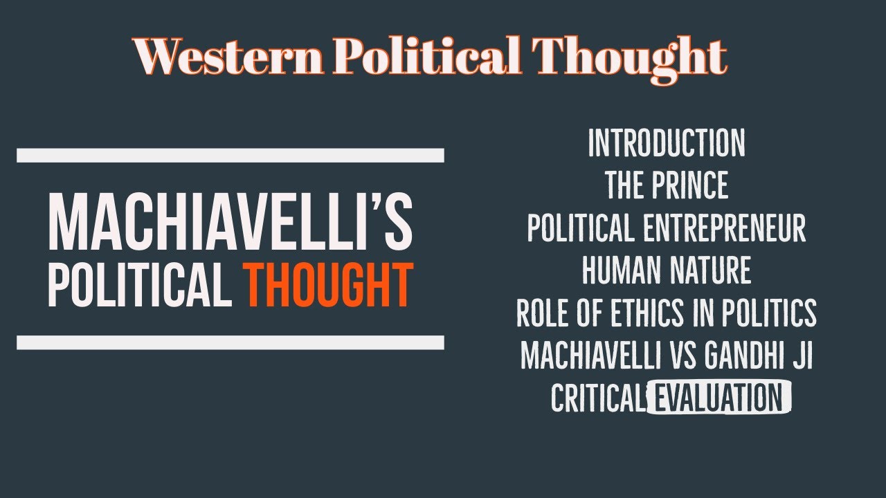 Machiavelli’s Political Theory l Brian Nelson l PSIR l UPSC PCS