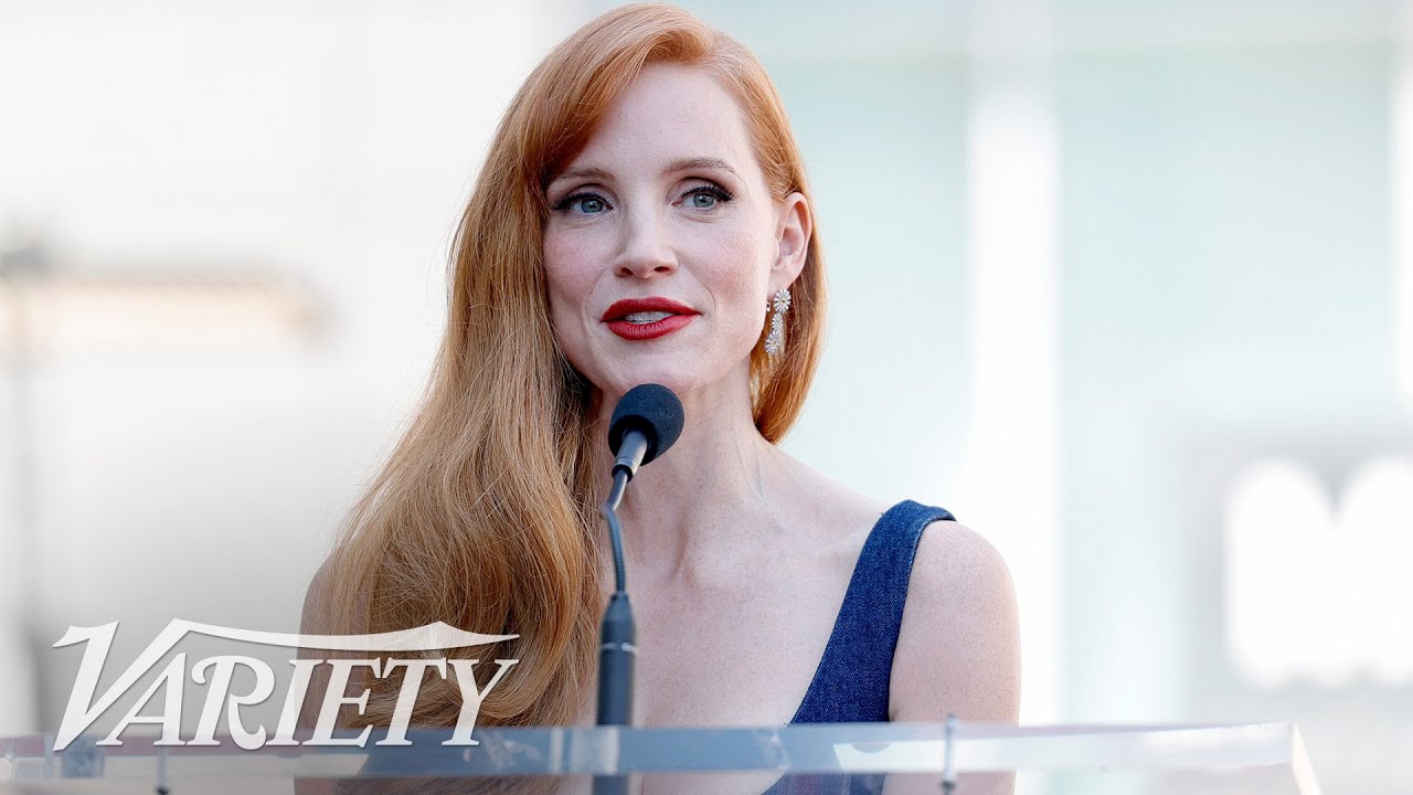 Al Pacino & Viola Davis honor Jessica Chastain at her Walk of Fame ceremony