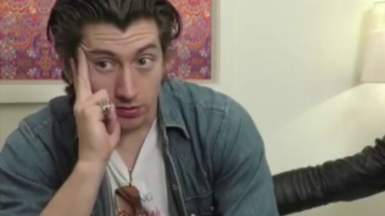 alex turner being confused for 50 seconds