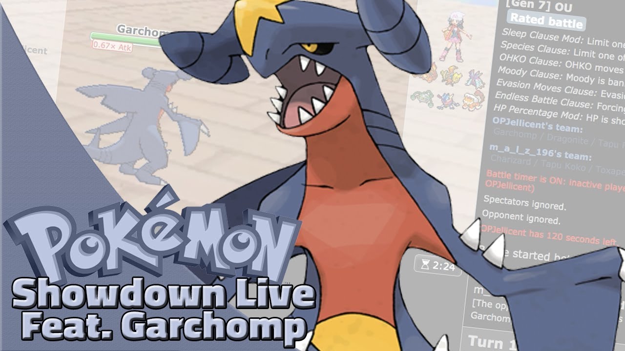 TankChomp! Pokemon Sun and Moon OU Showdown Live W/OPJellicent (Smogon OU Team)