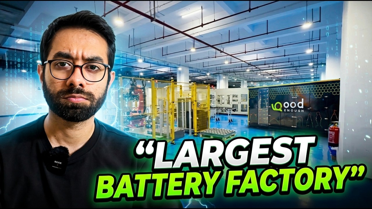 Why Noida is Building India's Largest Battery Gigafactory