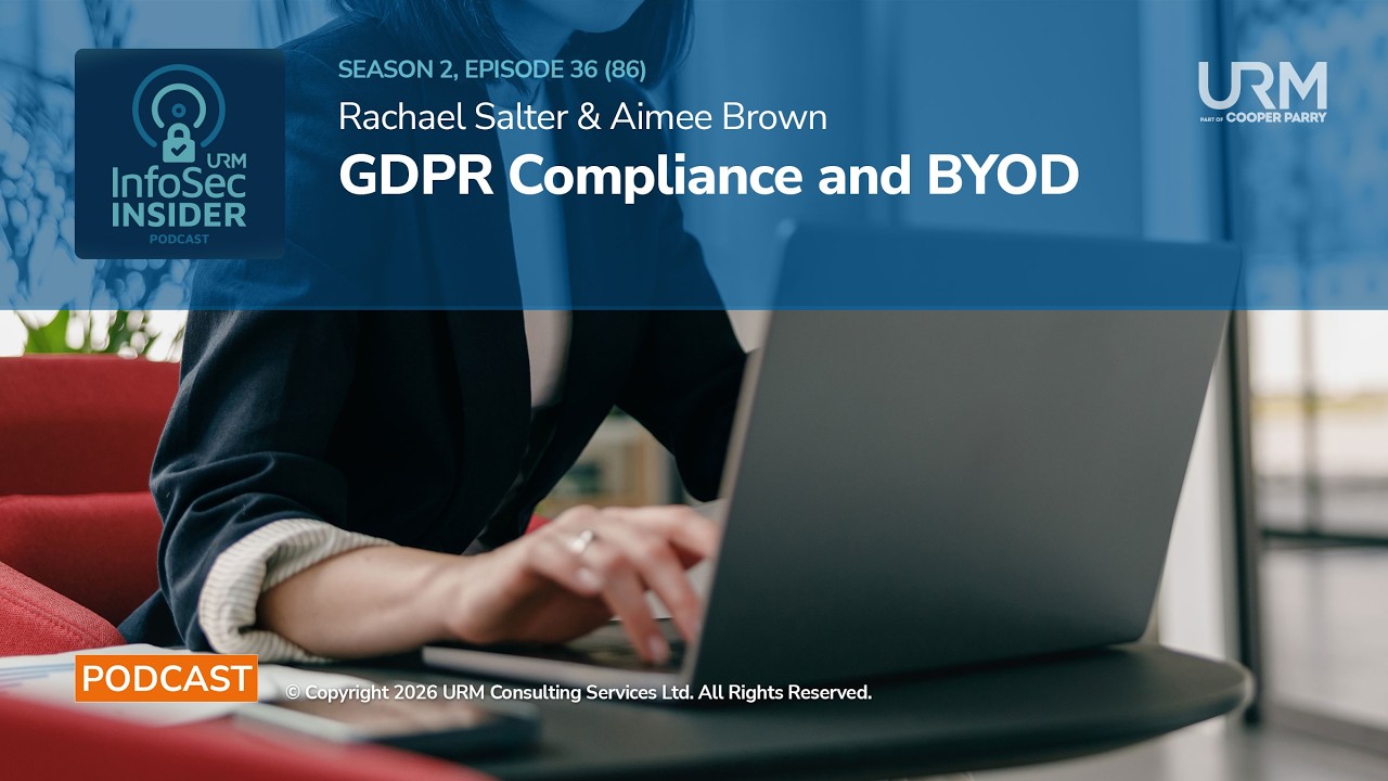 Подкаст InfoSec Insider, выпуск 2, эпизод 36 &mdash; Соответствие GDPR и BYOD (использование личных уст...
