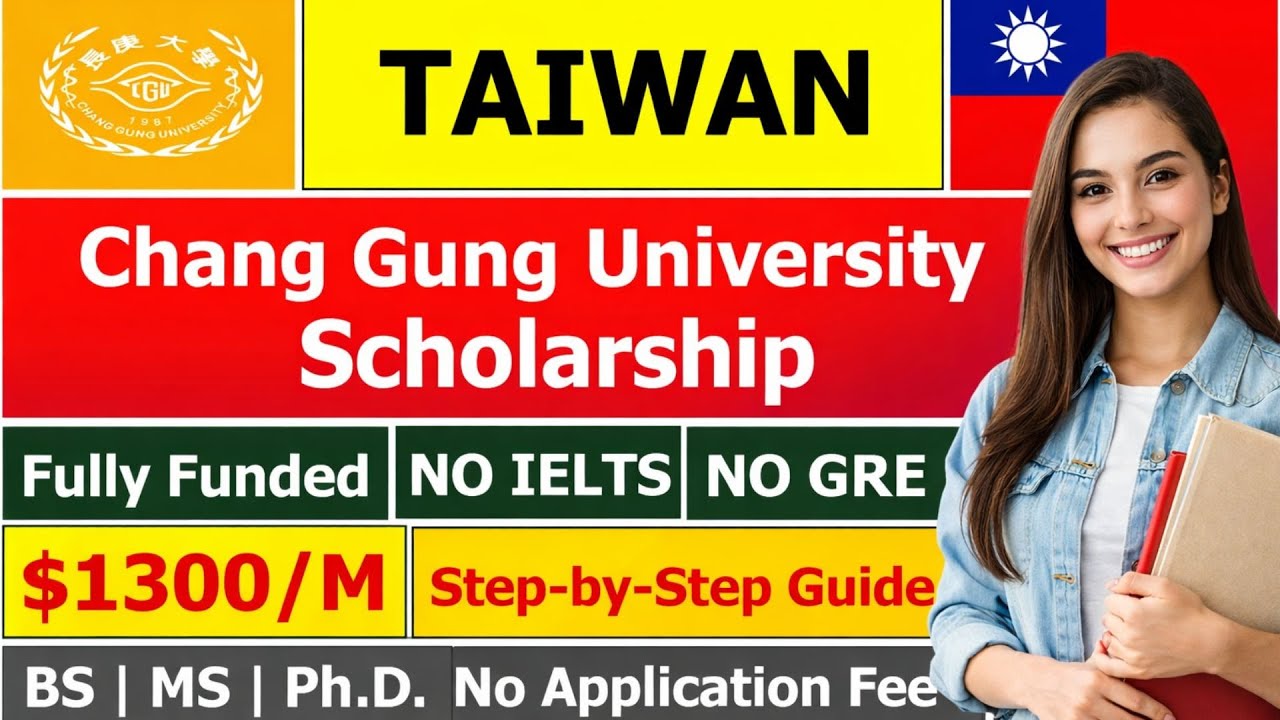 How to apply for Chang Gung University Scholarship | Chang Gung University Taiwan Scholarship 2026