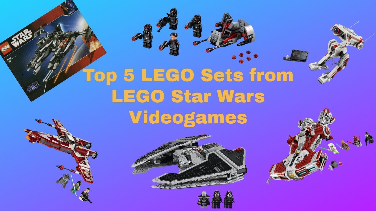 Top 5 LEGO Sets from LEGO Star Wars Videogames