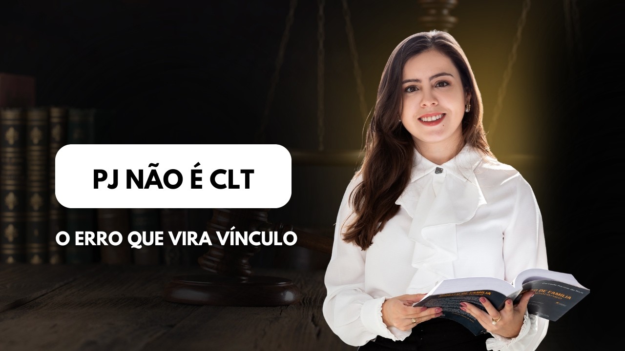 PJ NÃO É CLT: o erro que vira vínculo