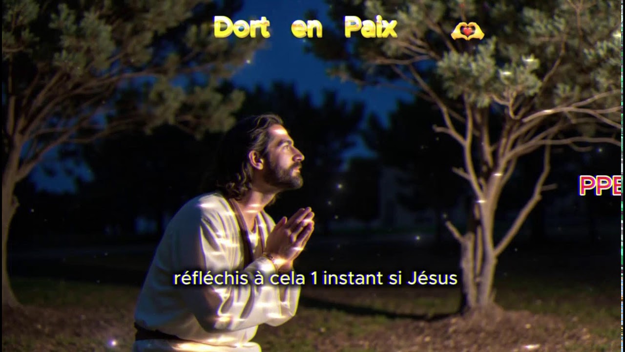 Prière du soir. Parle au Seigneur avant de t'endormir et repose dans sa paix.