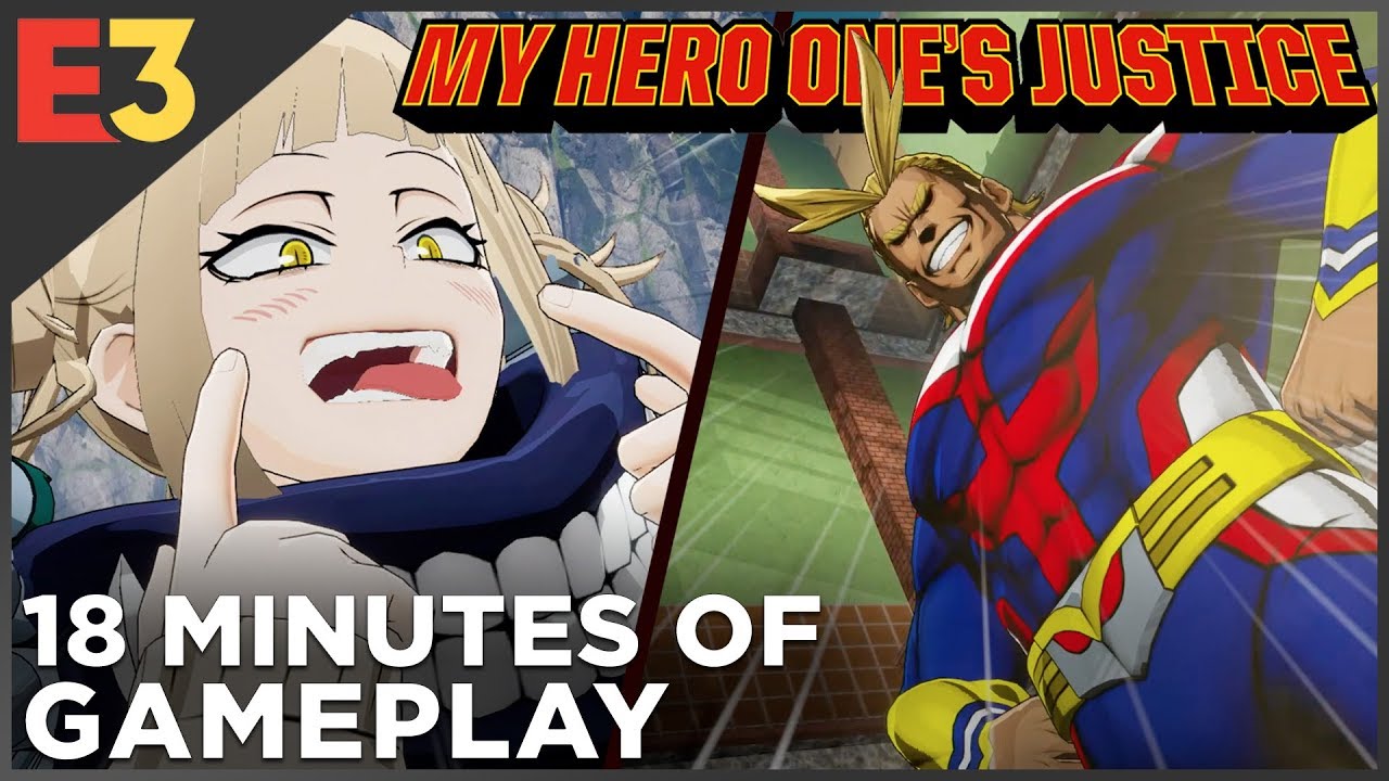 My Hero: One's Justice &mdash;&nbsp;18 Minutes of GAMEPLAY! | Polygon @ E3 2018