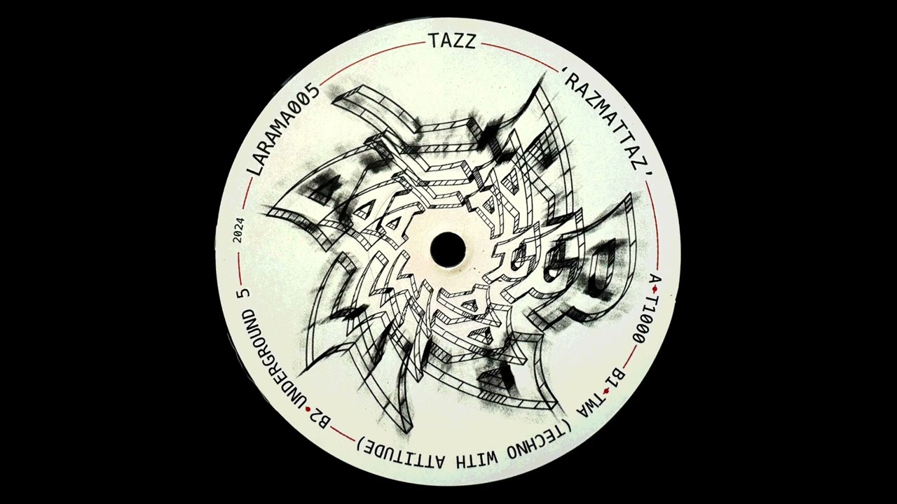 Tazz - TWA (Techno With Attitude) (La Rama Records) LARAMA005