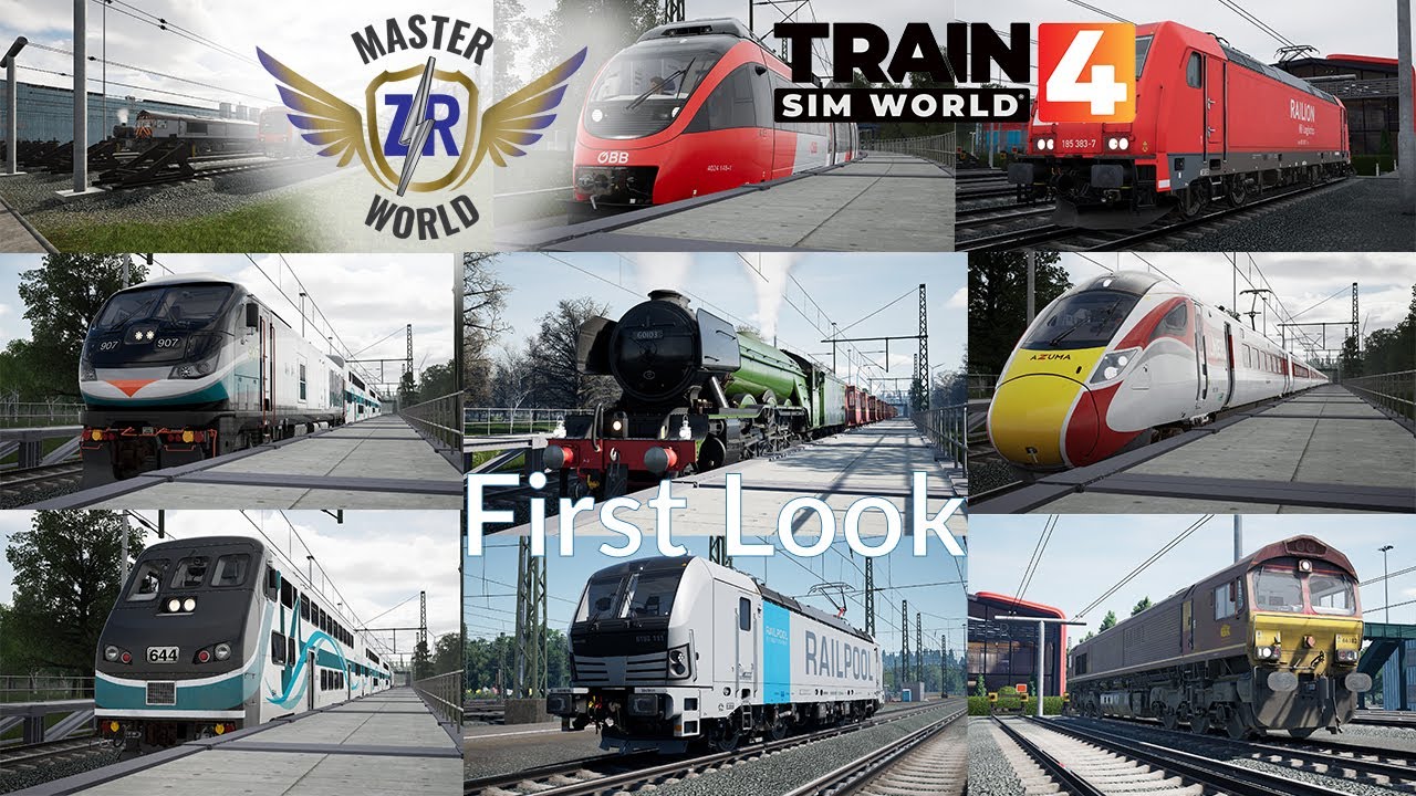 Train Sim World 4 First Look and All Introductions of New Routes and Locos