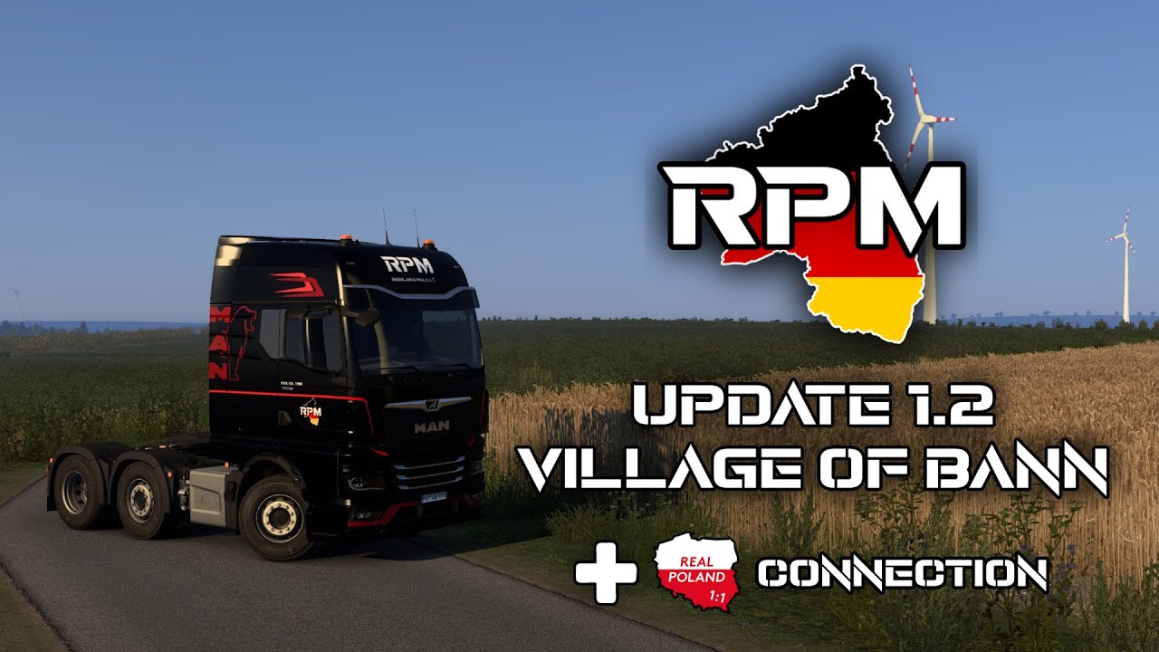 [ETS2 v1.53] RPM MAP 1:1 SCS Convoy *Heizöl fahren*