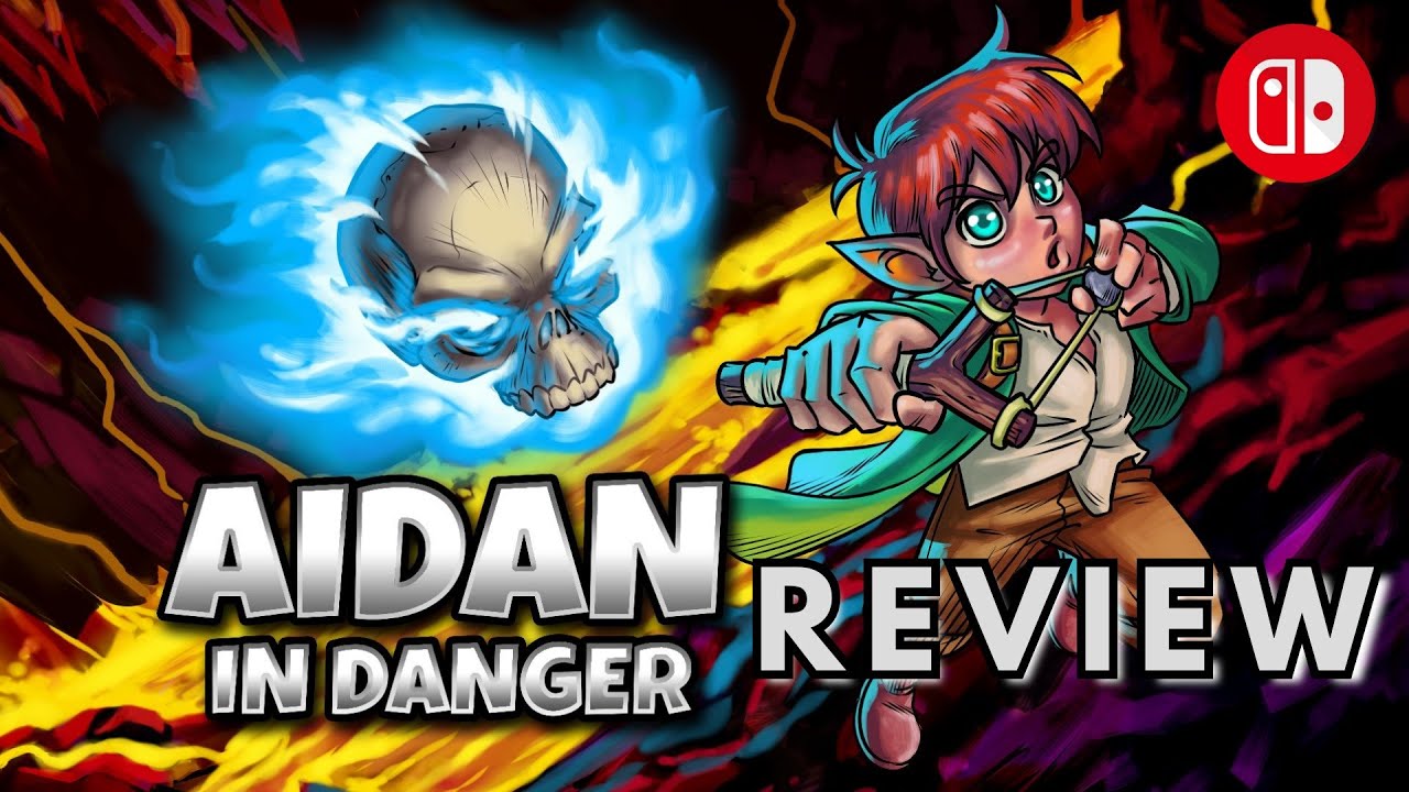 AIDAN IN DANGER Nintendo Switch Review - 2D Pixel Platformer