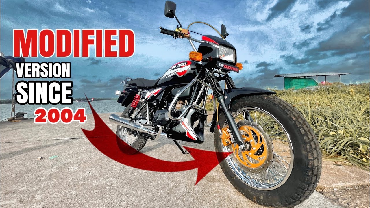 HERO HONDA SPLENDOR || MODIFIED VERSION SINCE 2004