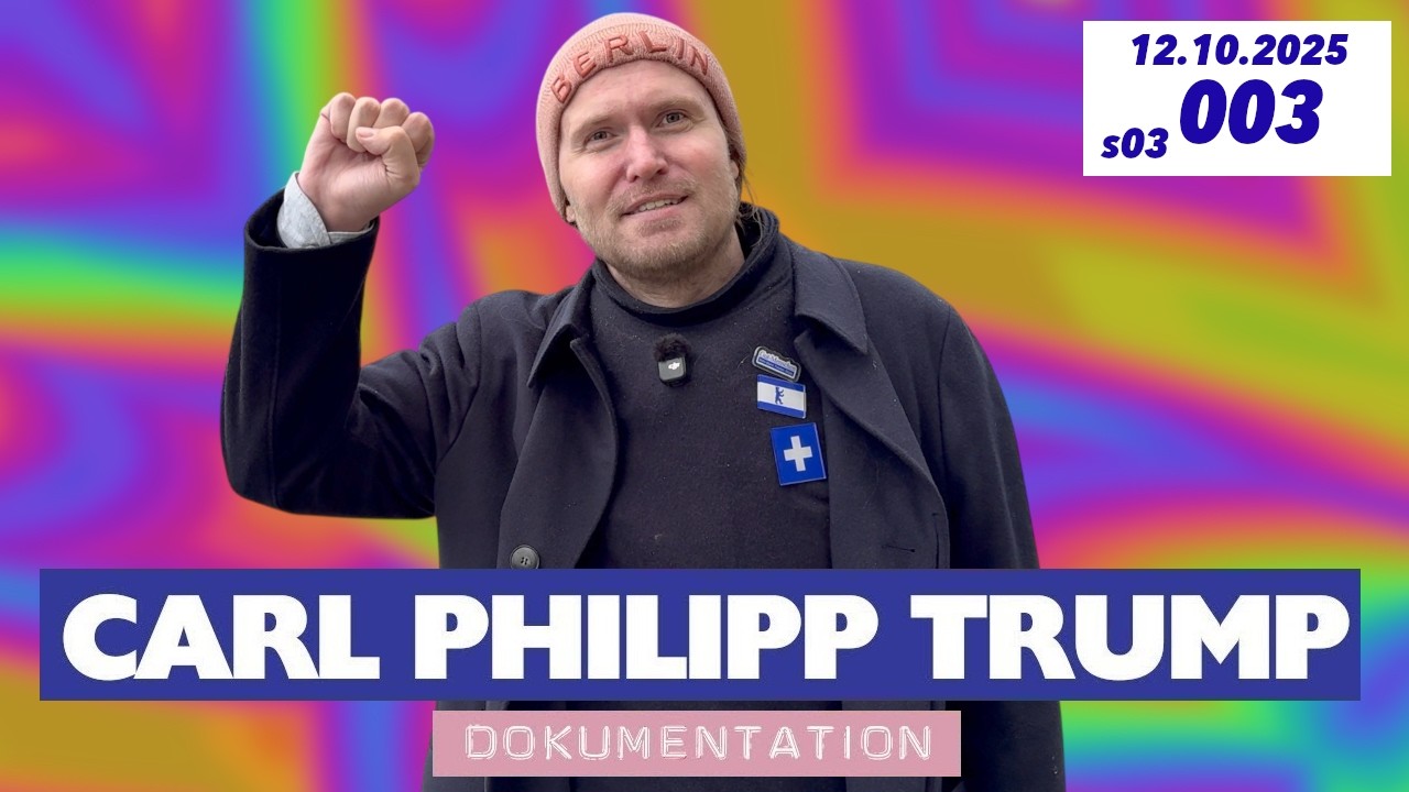 12.10.2025 S03E03 Pferdeschwanz-Walk mit Carl Philipp Trump