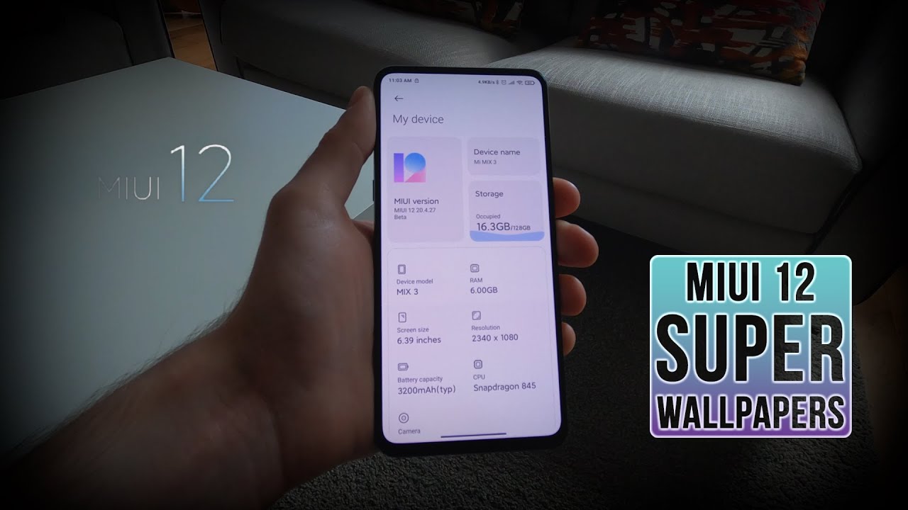 MIUI 12 - Super Wallpapers Overview