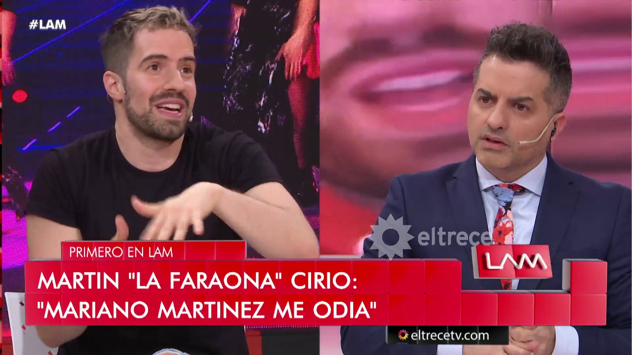Martín Cirio contó qué famosos los odian por su humor