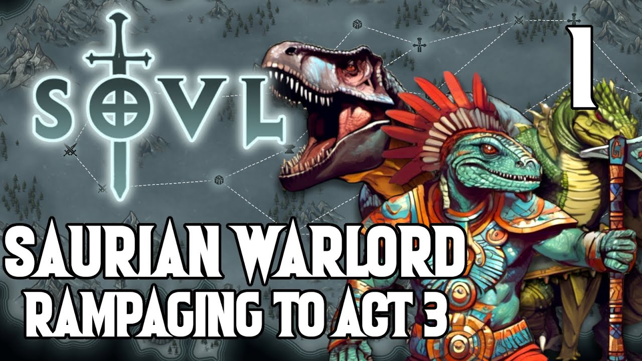 Setting Out For Act 3 - Saurian Warlord #1 SOVL - Difficulty 7 - Warhammer Tabletop Roguelike
