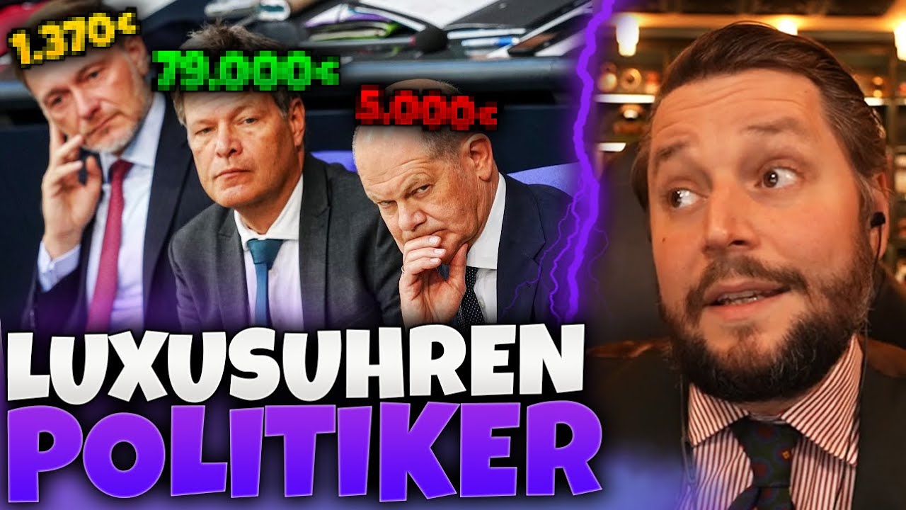 Diese UHREN trägt UNSERE Politik! ⌚😳