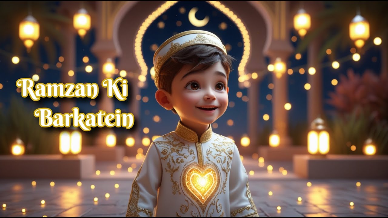 Ramzan Ki Barkatein - A Beautiful Islamic Poem for Kids | Urdu/Hindi