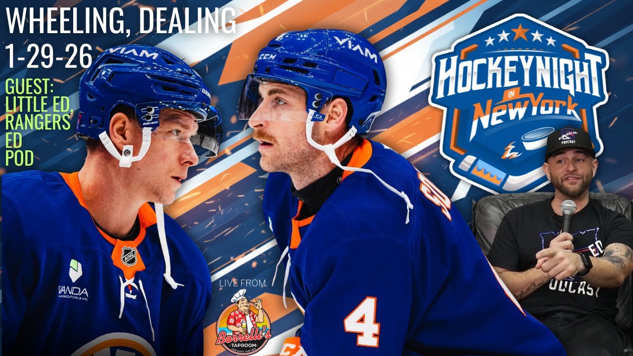 1/29/26 - Wheeling, Dealing! Guest: Little Ed, Rangers Ed Podcast