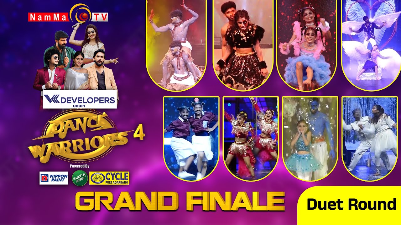DANCE WARRIORS - 4 | DUET ROUND | GRAND FINALE | NAMMA TV