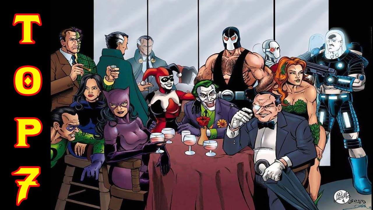 ¡¡¡LOS 7 ENEMIGOS MAS RIDÍCULOS DE BATMAN!!!