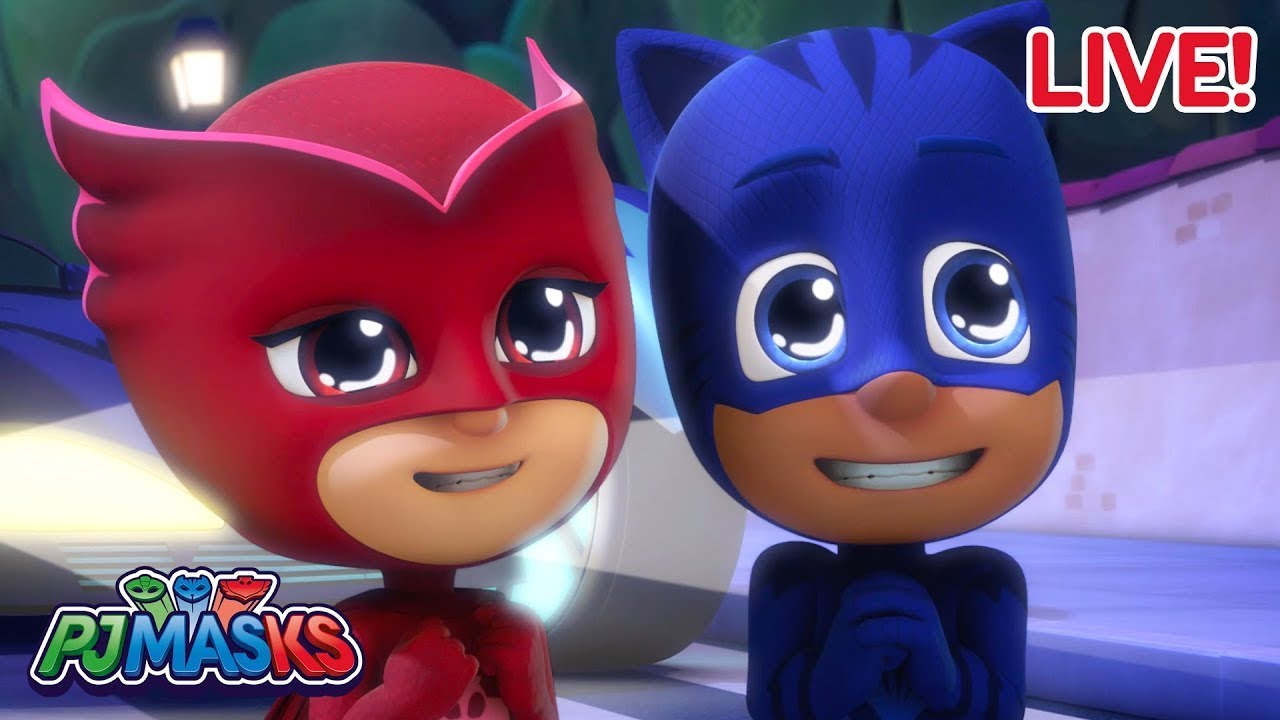 🔴 LIVE! PJ Masks Full Episodes 🔴 | PJ Masks to save the day! + More superhero cartoons | #live