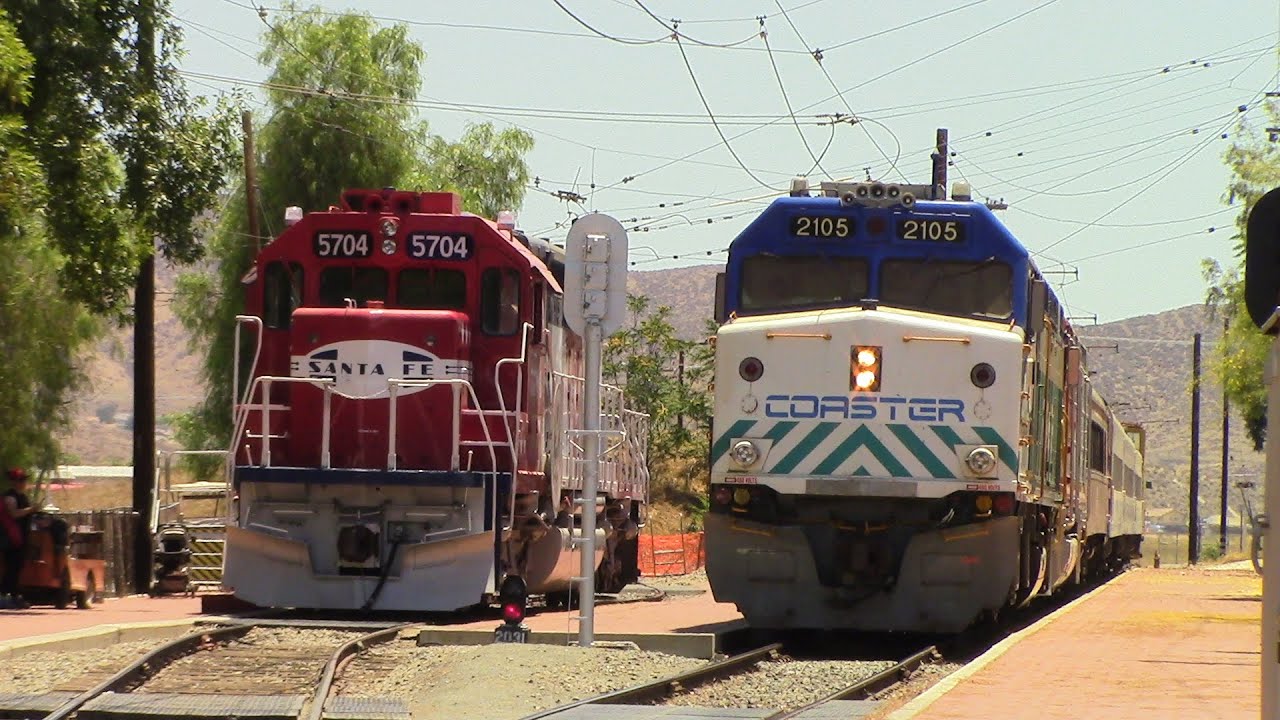Coaster F40PHM-2C #2105 at the SCRM on July 5, 2025.