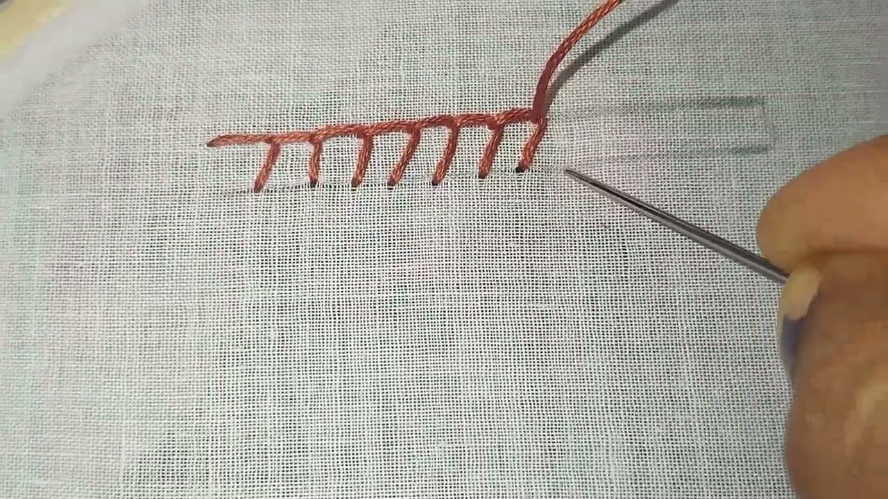 Therapy, but make it embroidery”❤️#viralreels #handbroidery #longvideo #art 