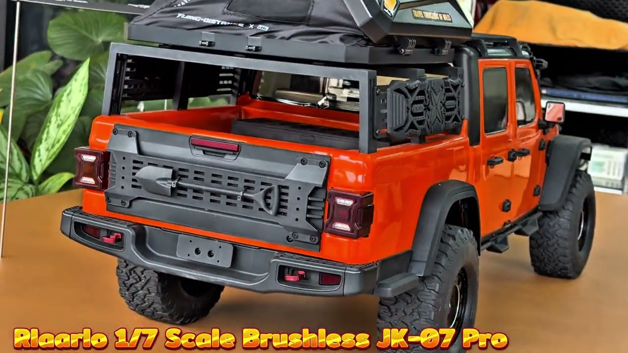 Rlaarlo 1/7 Brushless JK-07 Pro 😍 คิงทอยส์ 0991319898#rccar 