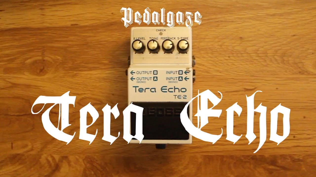 Boss TE-2 Tera Echo: Slippery Drones, to Alien Blues? (no talking) (Stereo)