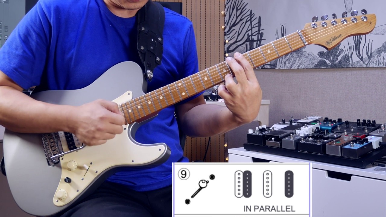 How to get 10 Different Tone in 1 guitar : Free Way Switch + TABs By Funkyman
