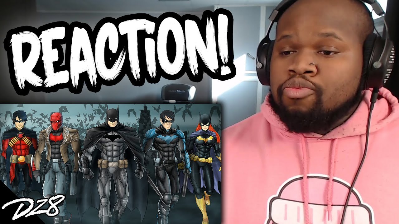 GOTHAM KNIGHTS RAP CYPHER REACTION | DizzyEight ft. VI Seconds, Lex Bratcher & more