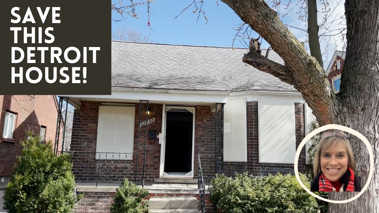 Save This Detroit Renovation Project!  The New Yorker Project in Detroit.  The Before.