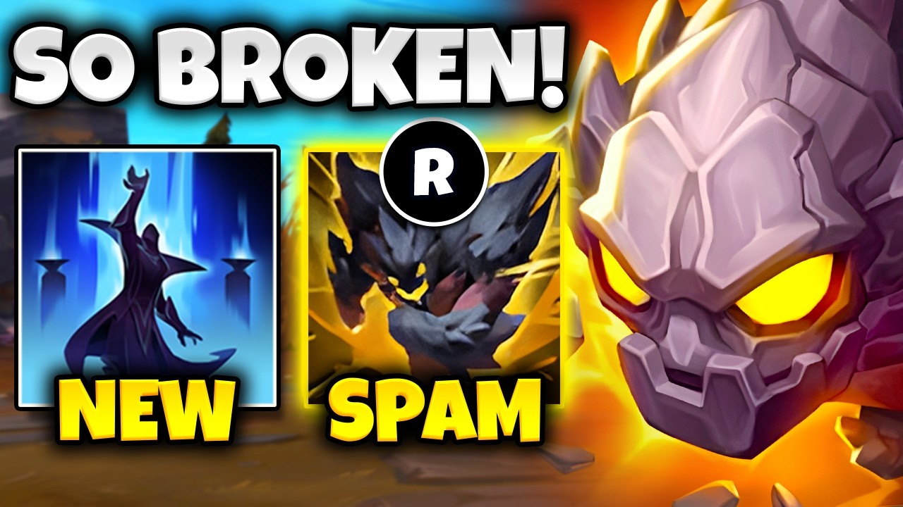 THIS NEW RUNE JUST BROKE AP MALPHITE FOREVER! (SPAM ULT ON REPEAT)