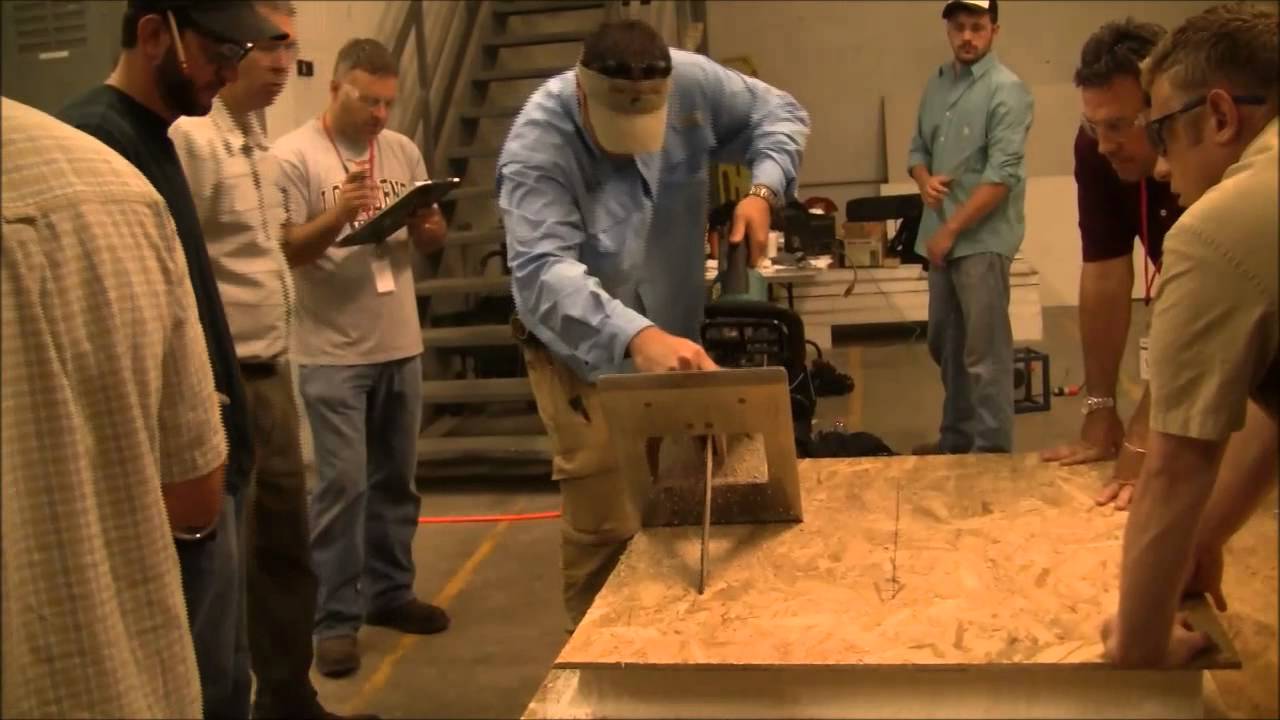 SIPschool SIP Installation Basics: Using a Custom Sawbase for Electric or Gas Chainsaw