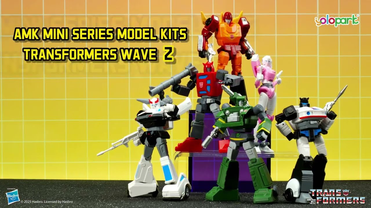 &ldquo;Transformers&rdquo; AMK MINI Wave 2 Series | Autobots, Roll Out!