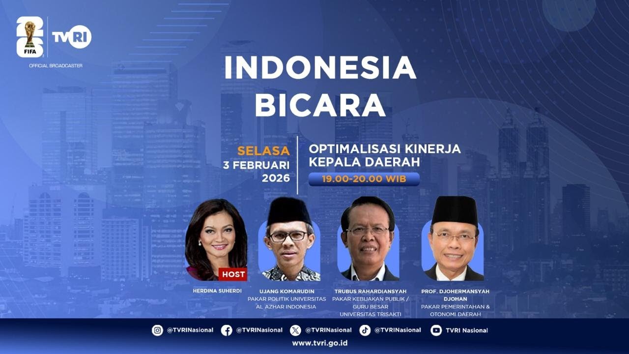 INDONESIA BICARA | OPTIMALISASI KINERJA KEPALA DAERAH