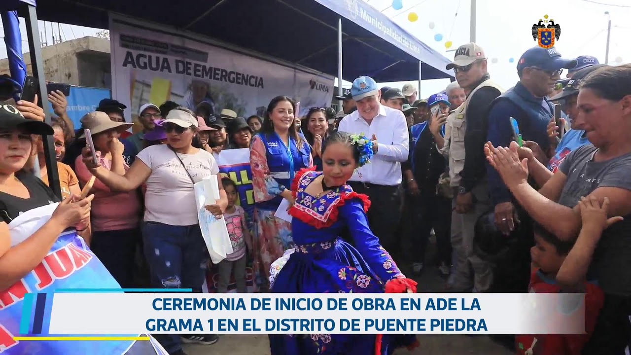 Colocación de la primera piedra en La Grama 1. 13 de diciembre.