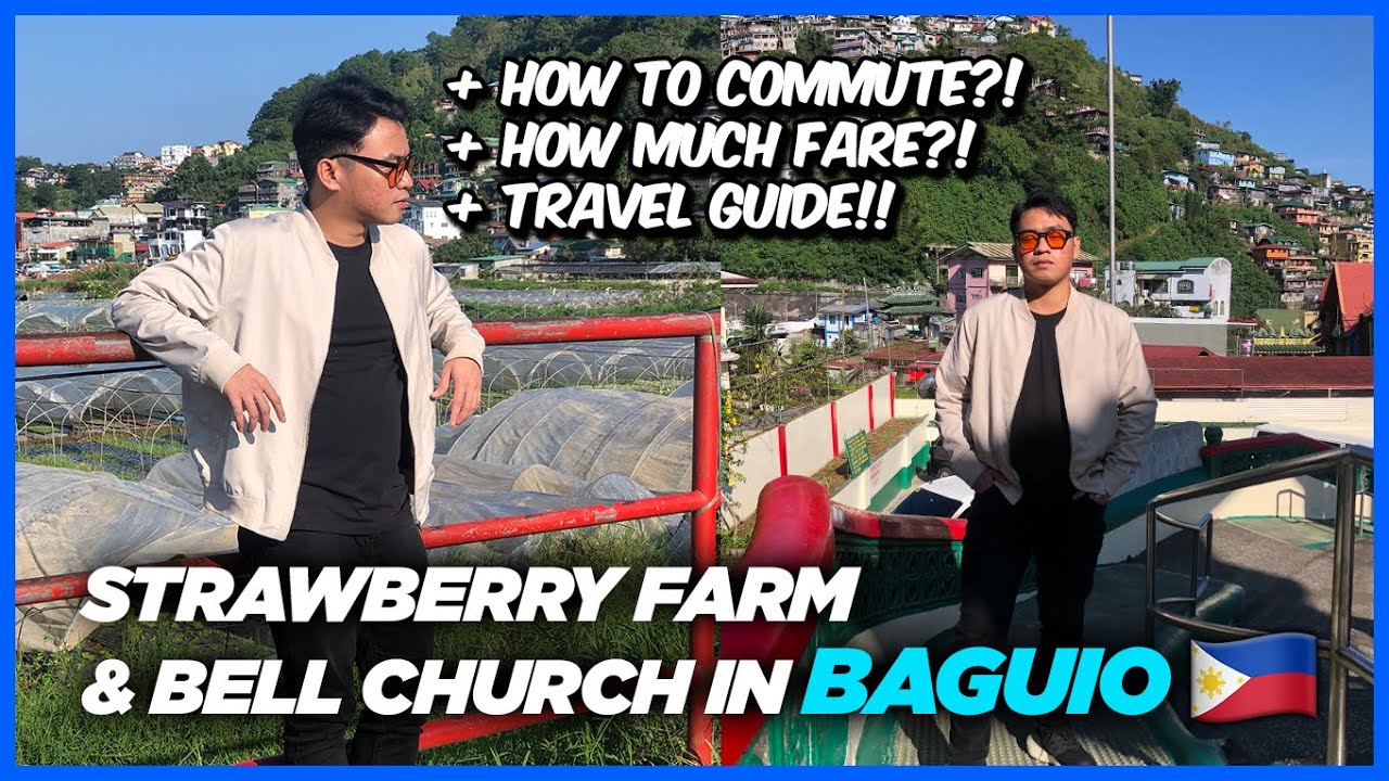SULIT BA? First Time Sa Strawberry Farm & Bell Church Baguio (Budget Friendly Trip!) 🇵🇭 Nico Dormis