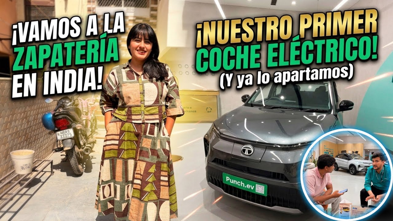 🥳🍾FIRME LOS DOCUMENTOS DE COMPRA! NUESTRO COCHE NUEVO! BUSCANDO ZAPATILLAS EN LA INDIA! 🇮🇳 