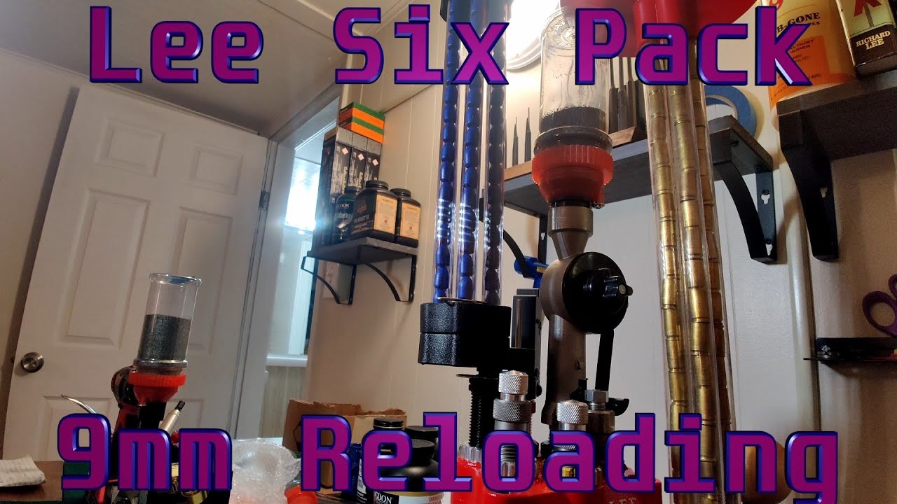 Lee Pro 6000! (Lee Six Pack!💪) 9mm Reload Session! Best Press for the money? I do believe so! 🏆