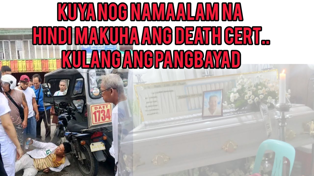 DAET CAMARINES TRICYCLE DRIVER NAMAT*Y NA NEED NG TULONG!