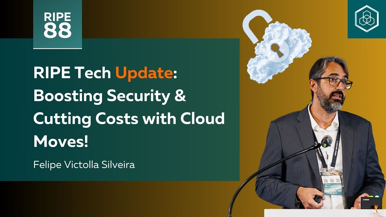 RIPE Tech Update: Boosting Security & Cutting Costs with Cloud Moves!