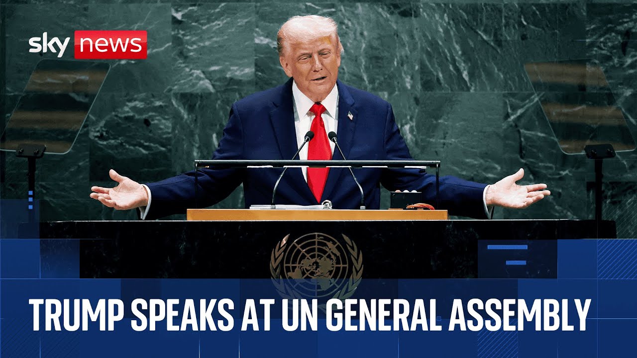 Trump attacks UN, NATO and London's mayor during general assembly speech | Watch in full