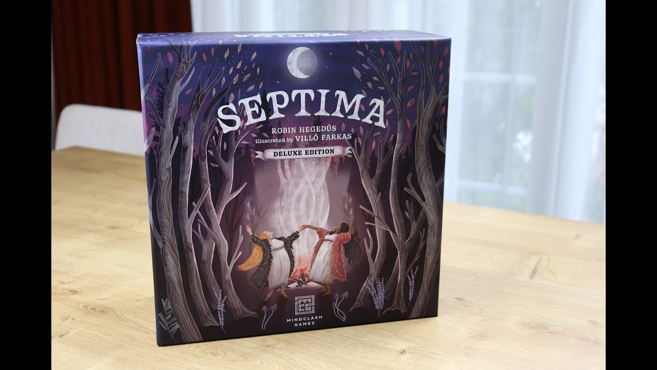 Unboxing the pre-production copy of SEPTIMA