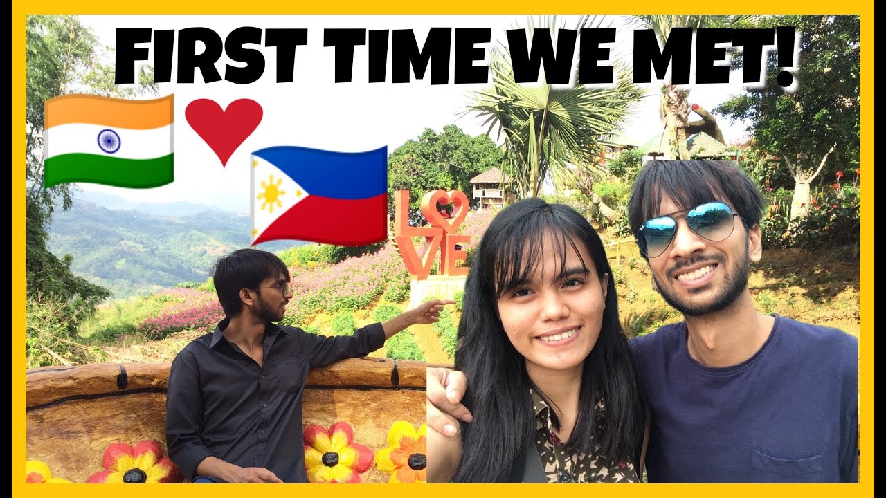 LDR - Long Distance Relationship | FIRST MEET | Filipina-Indian Couple | Philippines - India