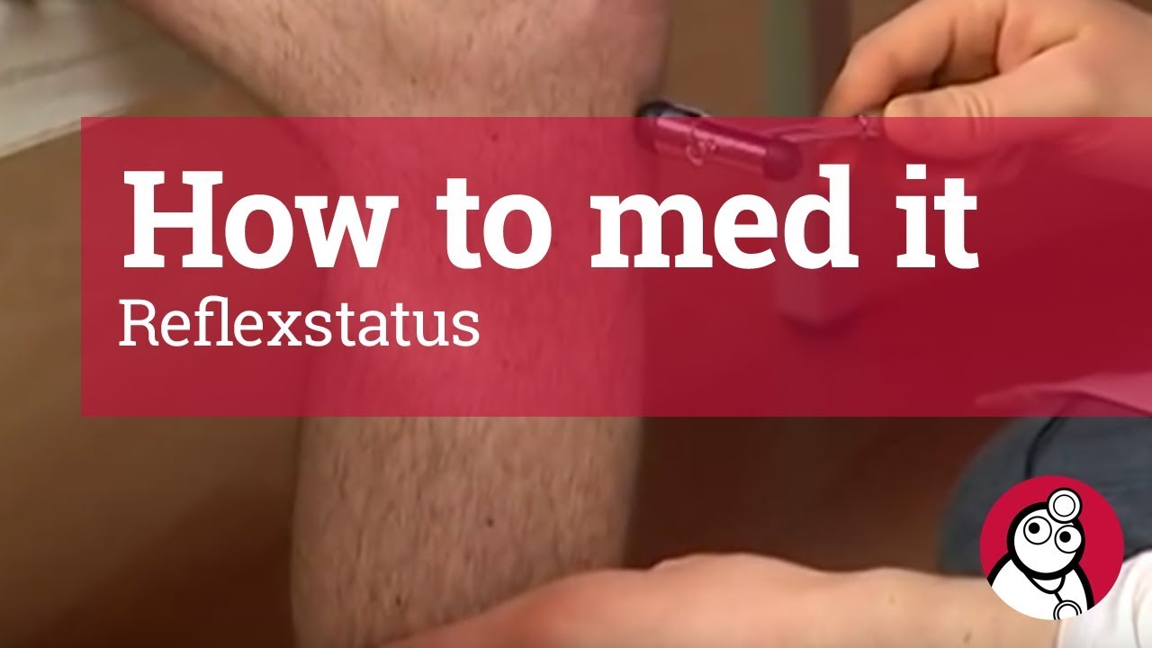 How to med it: Reflexstatus